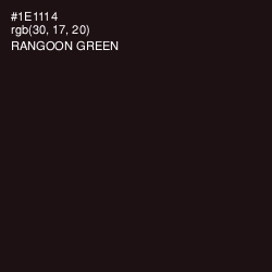 #1E1114 - Rangoon Green Color Image
